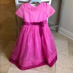 Zoe Ltd Pink Fuchia formal girls party dress